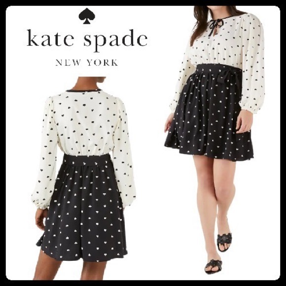 Kate Spade Perfect Heart Dress size Large NWT - Picture 2 of 8